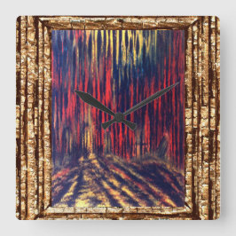 Skugga av själar fyrkantig klocka