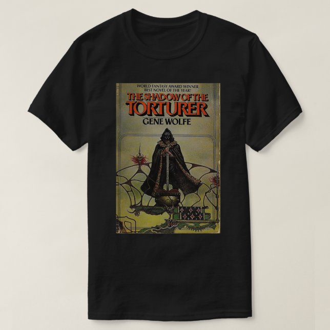 Skugga av Torturer Gene Wolfe  T Shirt (Design framsida)