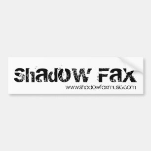 Skugga faxbildekalet bildekal