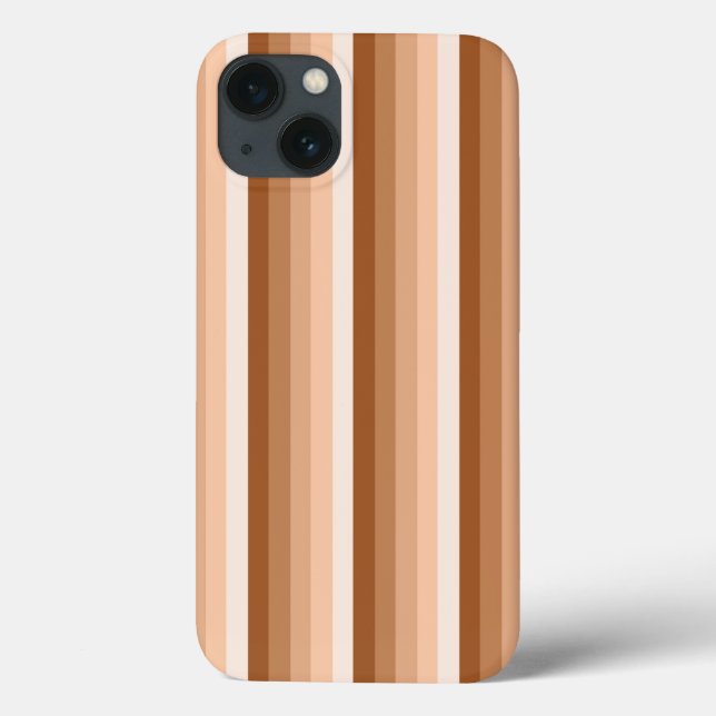 Skugga för bränd orange rand Fodral-Mate iphone ca (Baksida)