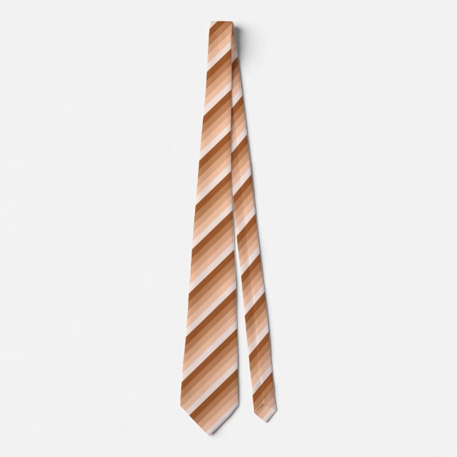 Skugga för bränd orange rand slips (Framsida)