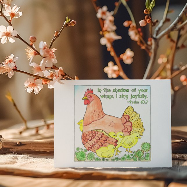 Skugga för ditt Vingar-inspirationskort Vykort (Skapare uppladdad)