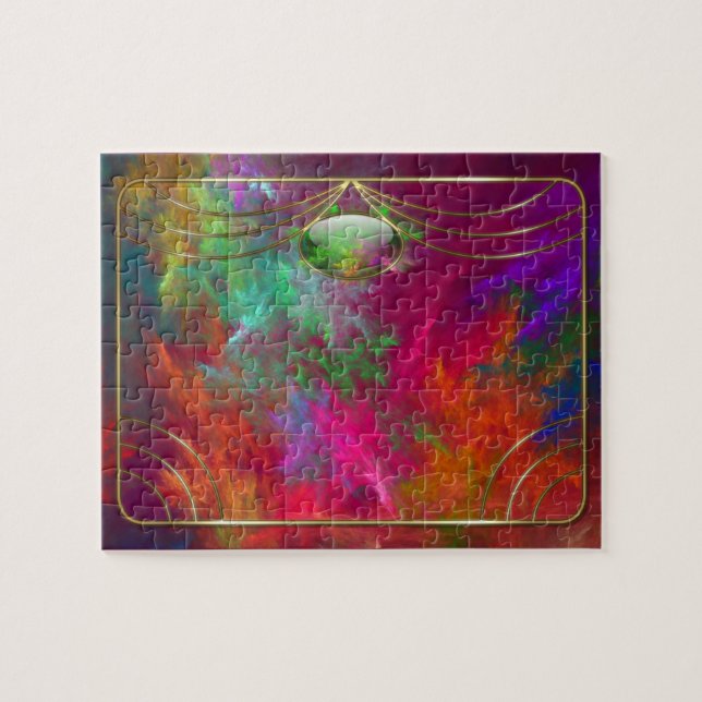 Skugga för koralldjup pussel (Horisontell)