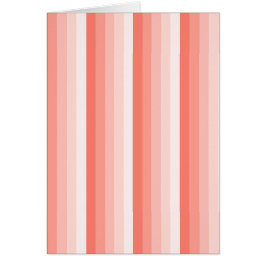 Skugga för korallskugga rand hälsningskort