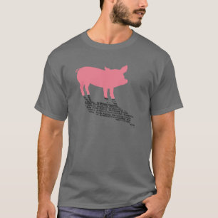 Skugga hemlighetmörkT-tröja Tee Shirt