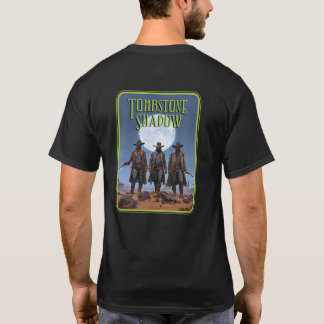 Skugga i gravsten - 3 hembres #3 - dubbla vid sida t shirt