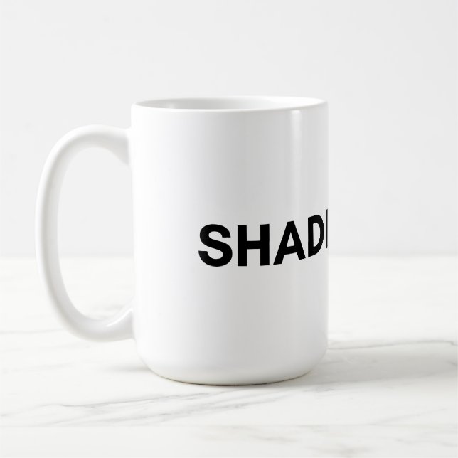 skugga kaffemugg (Vänster)