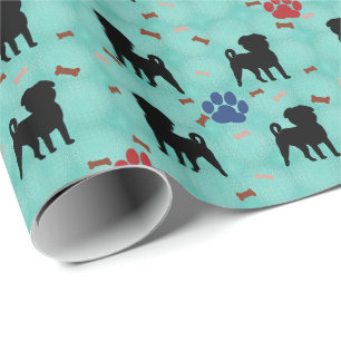 Skugga mops presentpapper