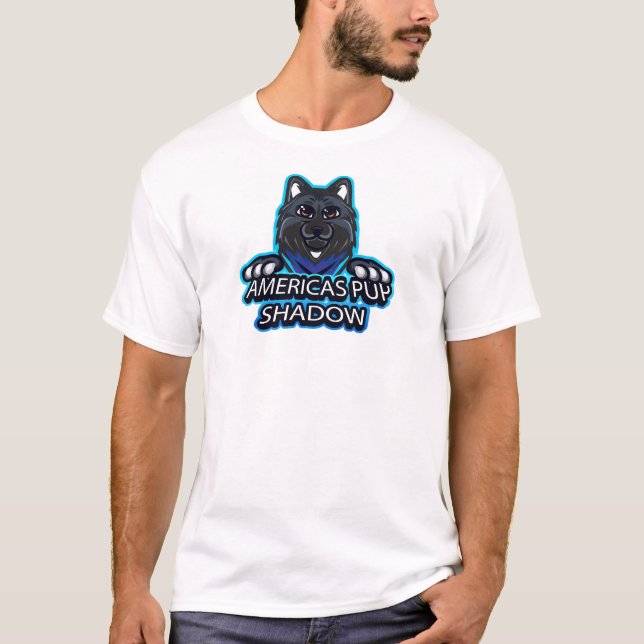 Skugga NJVN Mascot Tee-skjortan  T Shirt (Framsida)