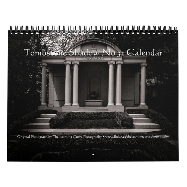 Skugga nr 32 för gravsten kalender (Omslag)