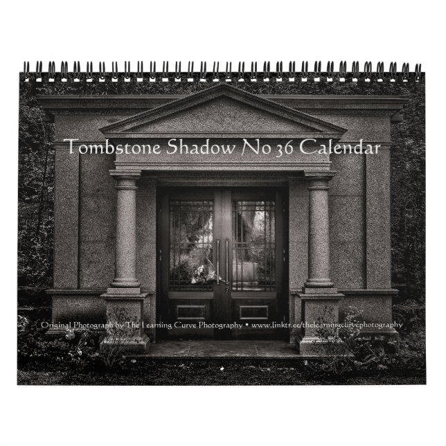 Skugga nr 36 för gravsten kalender (Omslag)
