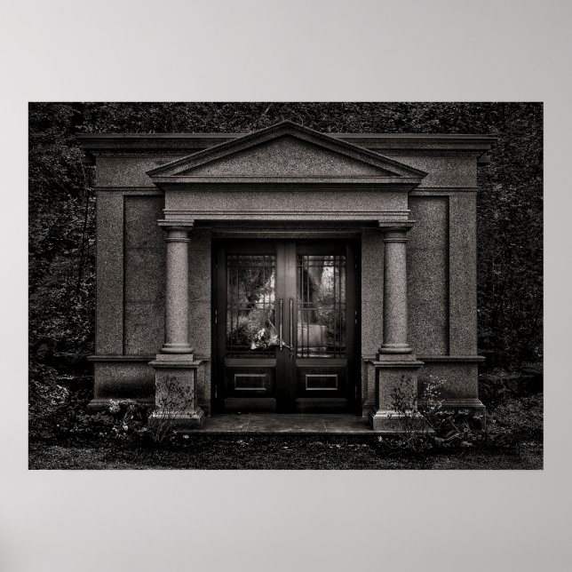 Skugga nr 36 för gravsten poster (Framsidan)