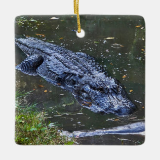 Skugga på grunt vatten julgransprydnad keramik