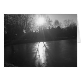 Skugga på is - Noir, kort