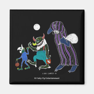Skugga: Skuggtimmar | Halloween Haiku Magnet