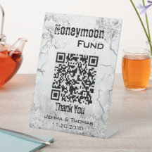 Skugga Texturerad Bröllop Tabletop pedestal tecken