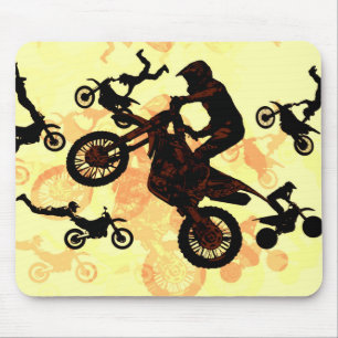 Skugga till fluga - Motocross Stunts Musmatta