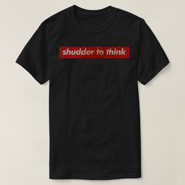 Skugga till Tänka ENMPLE RED T Shirt (Design framsida)