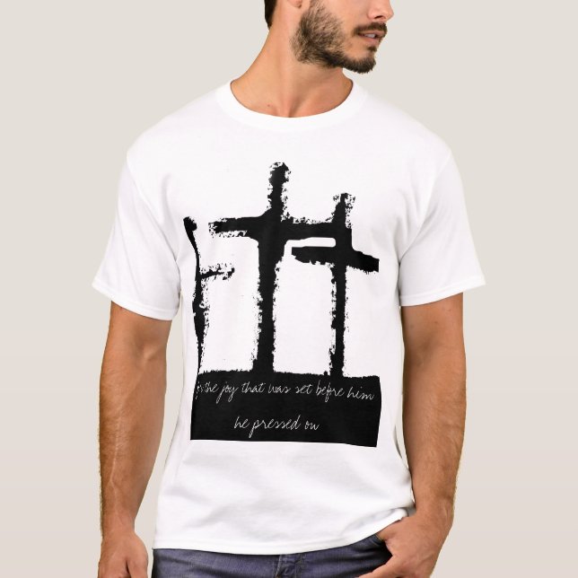 "Skugga" vid Michael Crozz Tee Shirt (Framsida)
