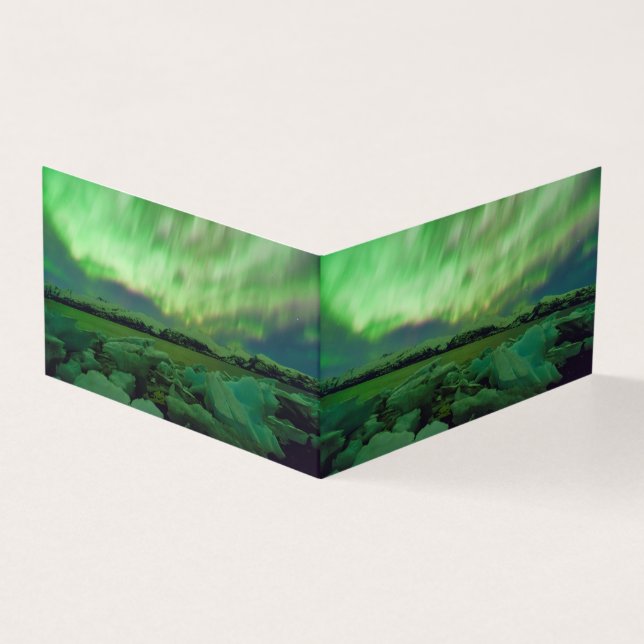 Skuggad Aurora Kort (Utsida)