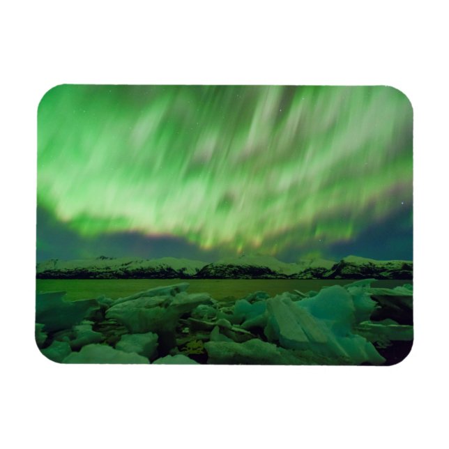 Skuggad Aurora Magnet (Horisontell)