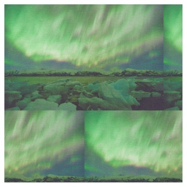 Skuggad Aurora Tyg (Närbild)