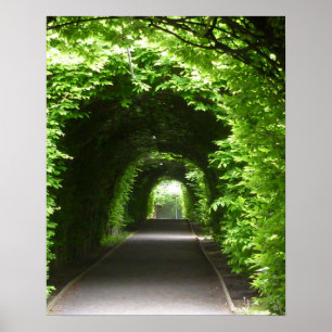 Skuggad botaniska trädgårdsmästare poster