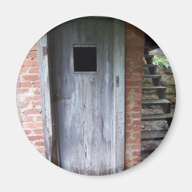 Skuggad dörr magnet (Framsidan)