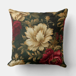 Skuggad julklapp botaniskt kudde