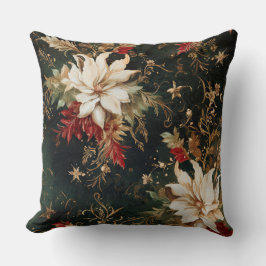 Skuggad julklapp botaniskt kudde