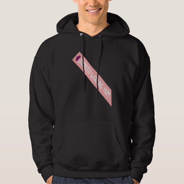 Skuggad Mamma-minnesnota för arbetsminnesfunktion Hoodie (Framsida)