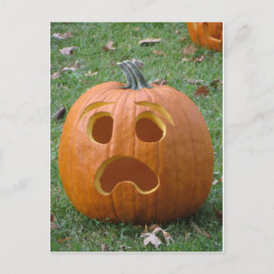 Skuggad Pumpkin Vykort