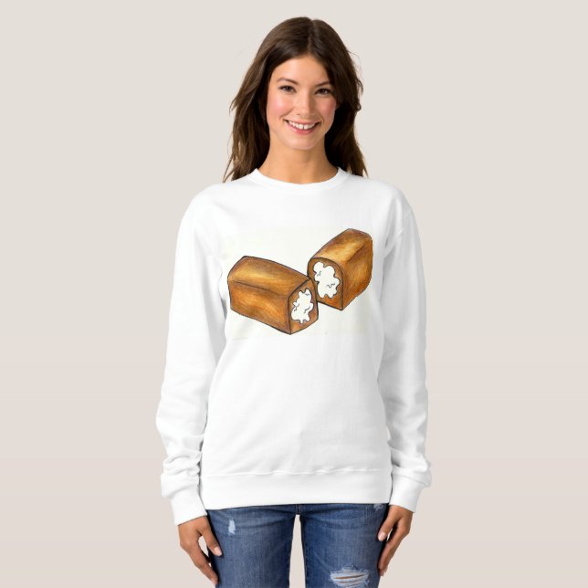 Skuggad soppskjorta för matsäckssäckskaka t shirt (Hel framsida)