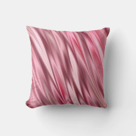 Skuggade randar för Flamingo rosa satäng Kudde