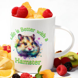 Skuggägarens kaffegåva från Hamster älskare älskar Kaffemugg