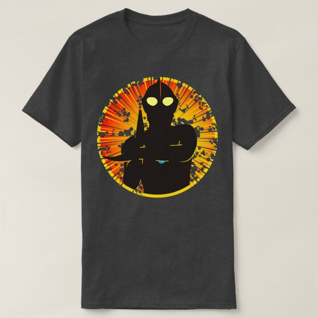 Skuggan av Ultra Fighter från M78 T Shirt (Design framsida)
