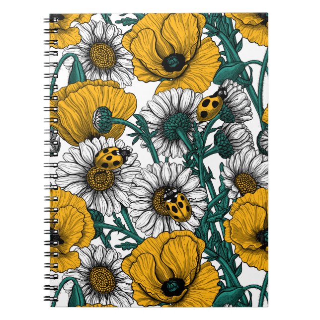 Skuggan i gulten anteckningsbok (Framsidan)