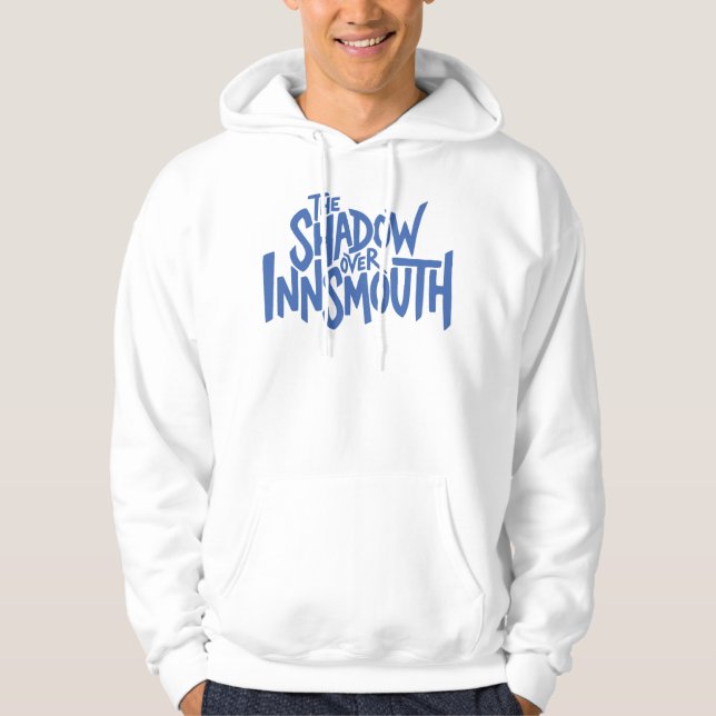 Skuggan över Insmouth Lettering Hoodie (Framsida)