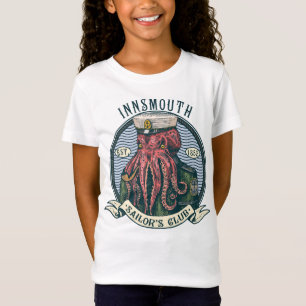 Skuggan över Insmouth Lovecraft Cthulhu Sailor T Shirt