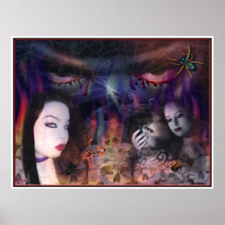 Skuggans dalgång poster