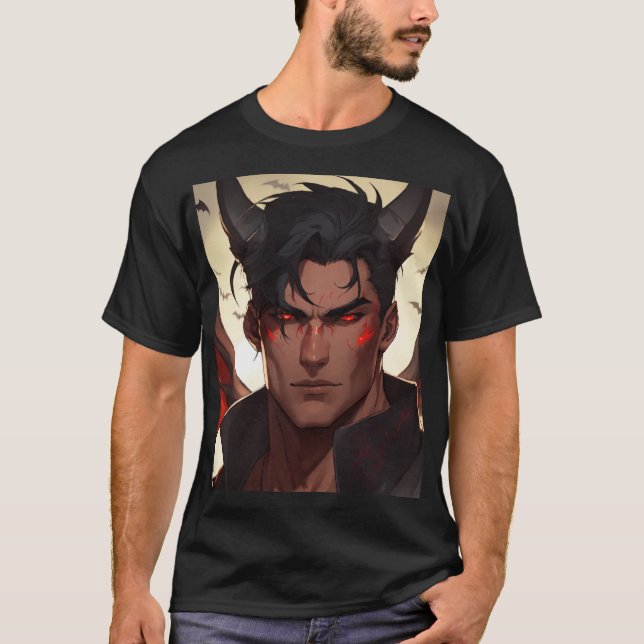 "Skuggans herre: Stiga upp för den infernala kriga T Shirt (Framsida)
