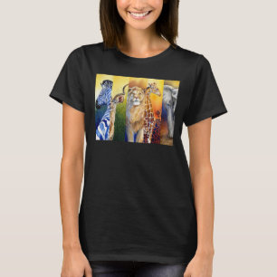 Skuggar av afrika tee shirt