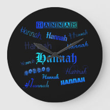 Skuggar av blått på svarten - Hannah