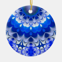 Skuggar av blåttjulprydnad