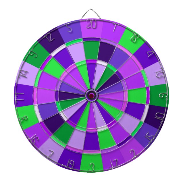 Skuggar av lila- och gröntlekrum piltavla (Framsidan)