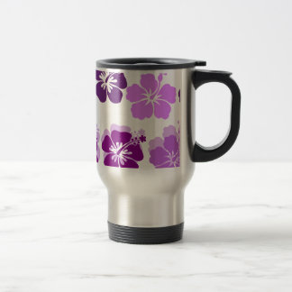 Skuggar av purpurfärgad hibiskus resemugg