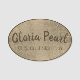 Skuggar av taupen Ombre Namnbricka