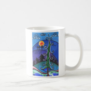 Skuggar Long muggen Kaffemugg