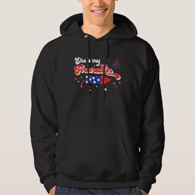 Skuggar min brandsläckare hoodie (Framsida)