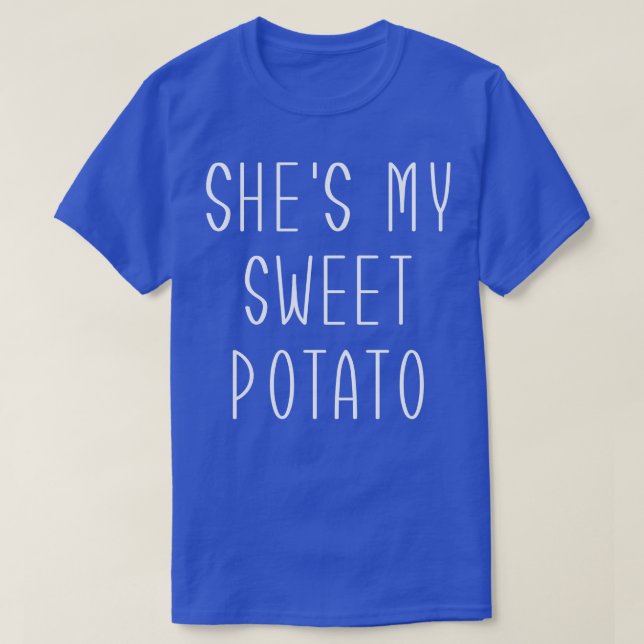 Skuggar min ljuvliga potatis jag yam för matchande t shirt (Design framsida)